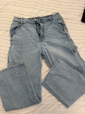 Wild Fable Light Blue Women’s Carpenter Straight-Leg Jeans